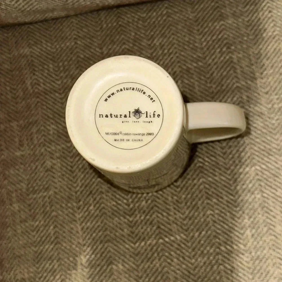 VTG Natural Life Multi-Colored Robbin Rawlings Graphic Coffee Mug Cup - Picture 10 of 11